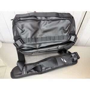 TAJEZZO Black Anti Theft Daily Crossbody Sling Bag Multi Compartment Travel